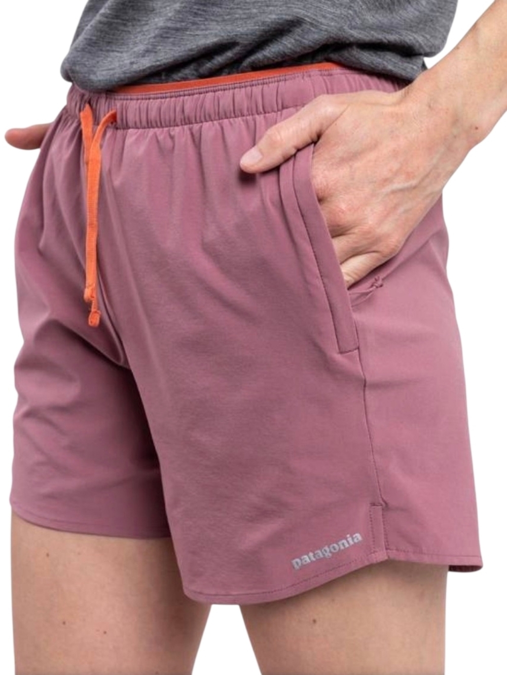Patagonia Women's Multi Trails Mauve Lined Athletic Shorts